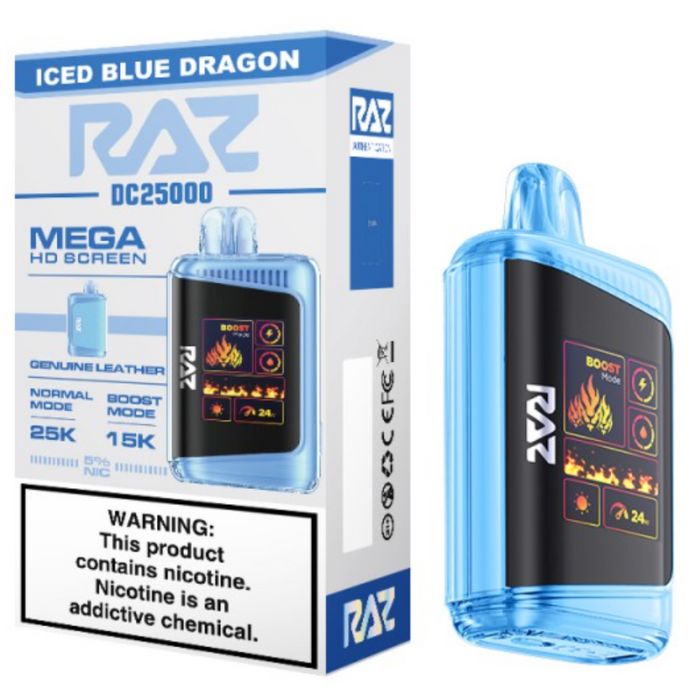 Iced Blue Dragon Raz 25000